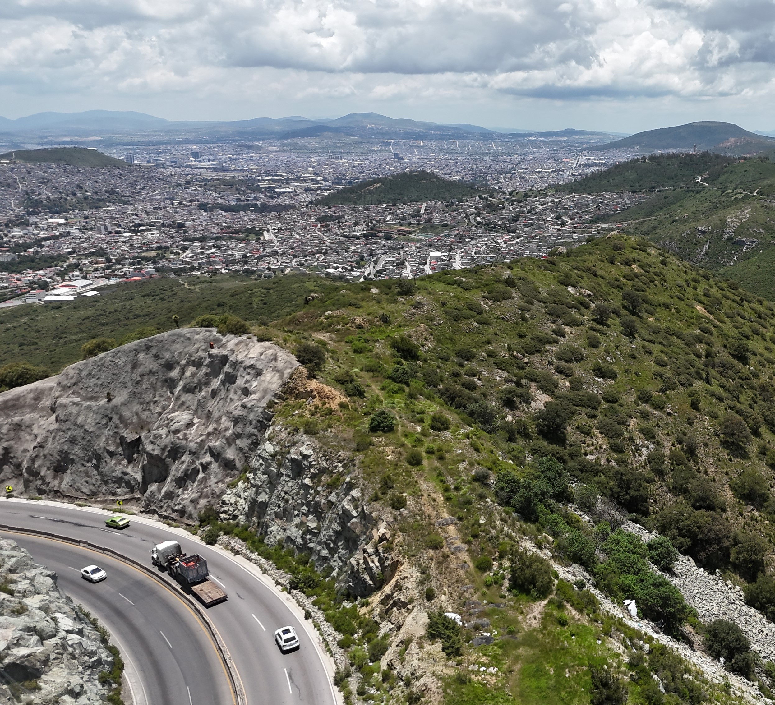 Vista Matutina Panorámica de Pachuca